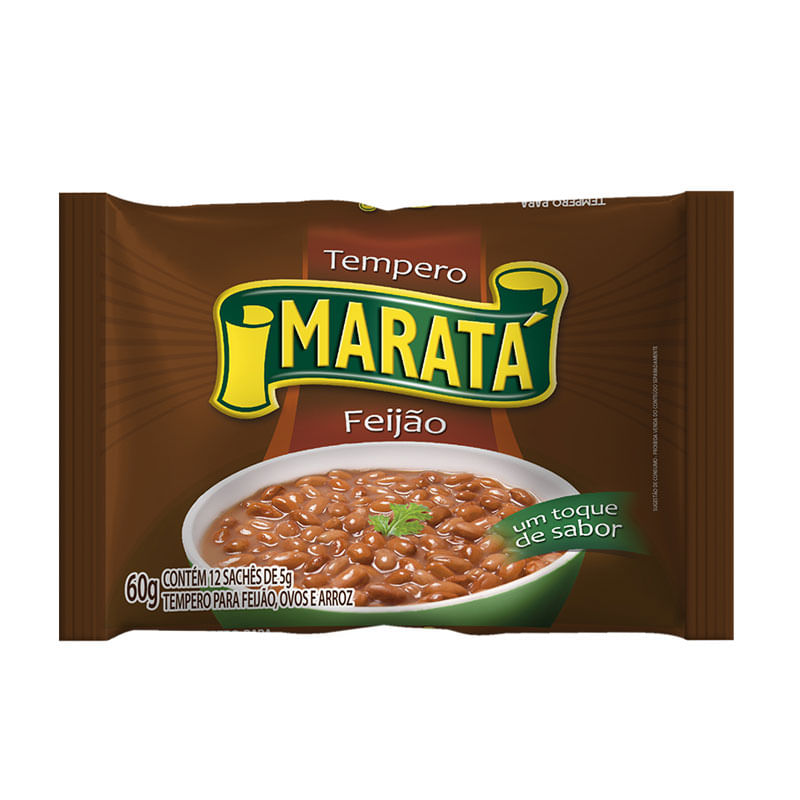 Tempero Maratá Para Feijão 12X5g