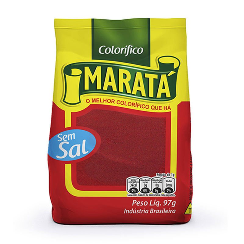 Colorífico Maratá 97g Sem Sal