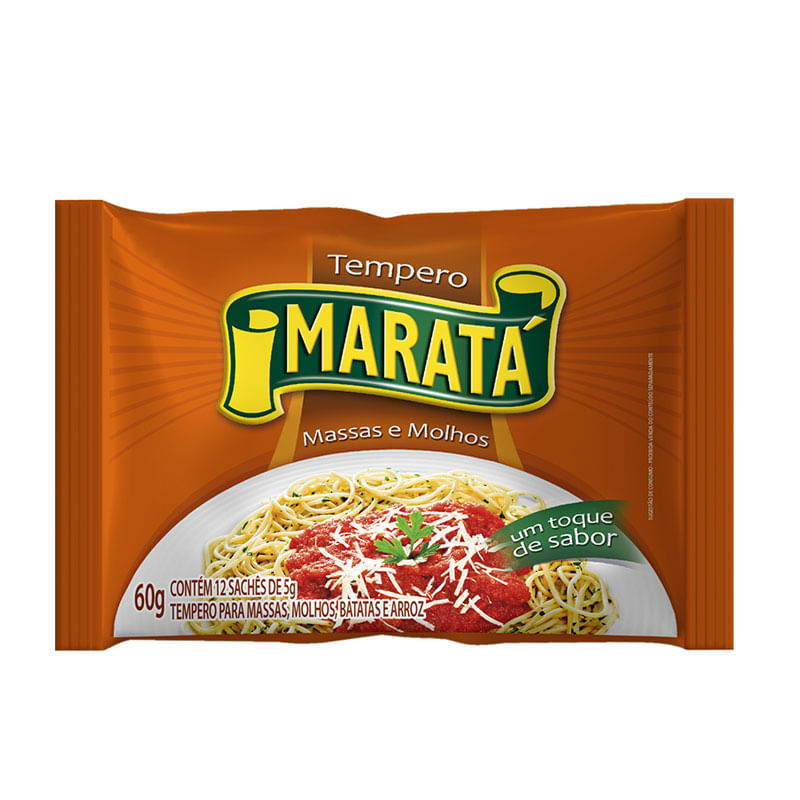 Tempero Maratá para Massas 12X5g