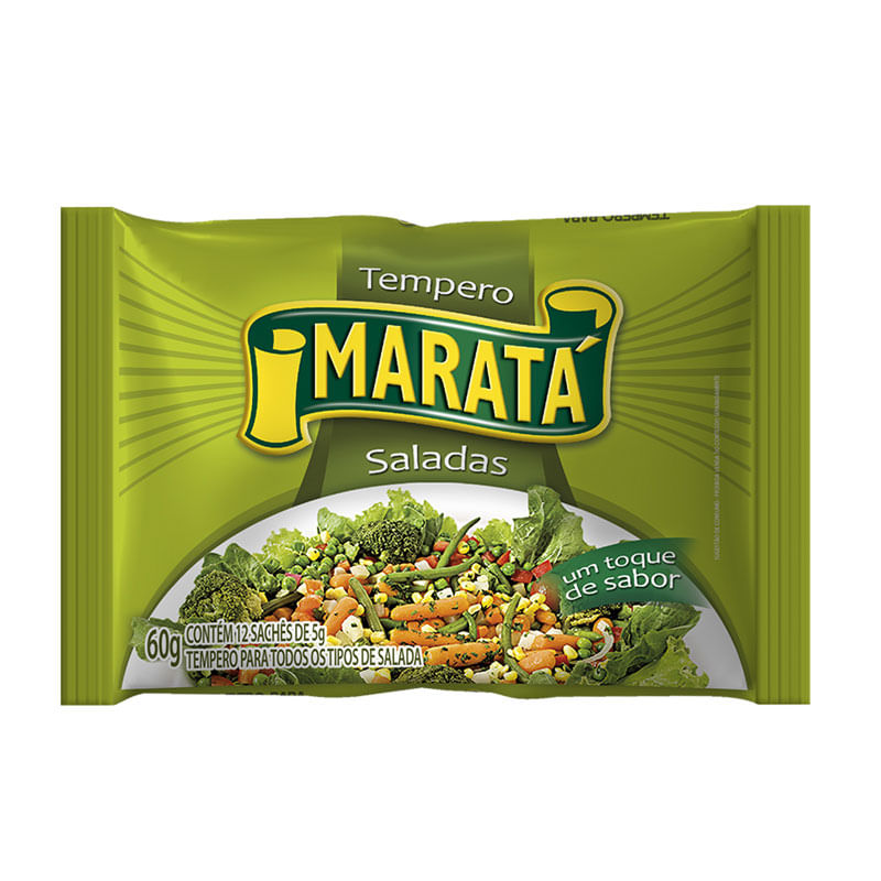 Tempero Maratá para Saladas 12X5g