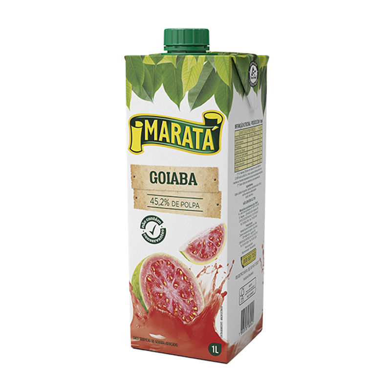 Suco Néctar Maratá Goiaba 1L