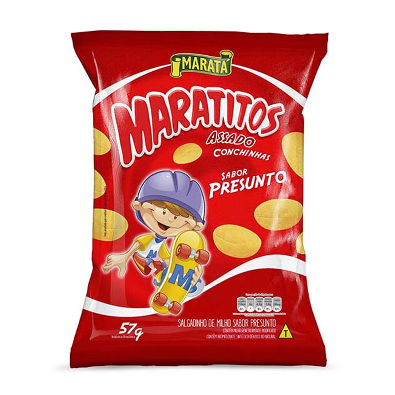 Salgadinho Maratitos Presunto 45g