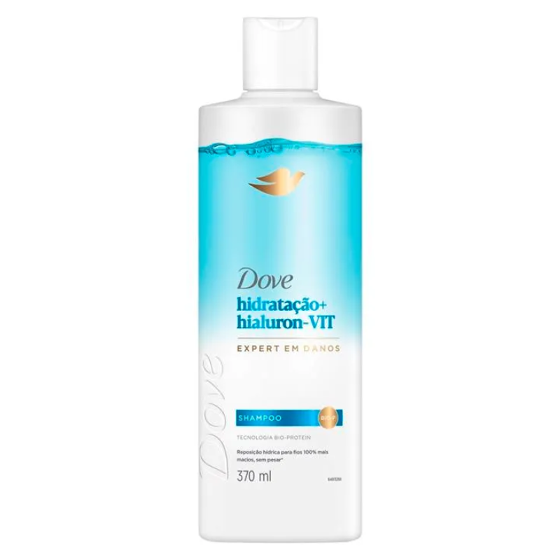 Shampoo Dove Hidratação + Hialuron 370ml