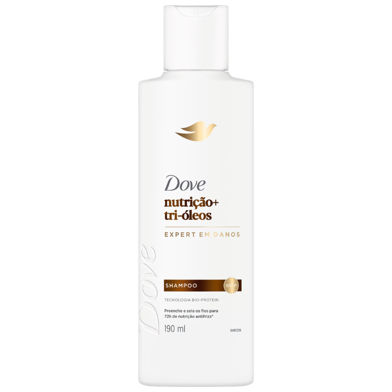 Shampoo Dove Nutrição Tri Óleos – 190ml