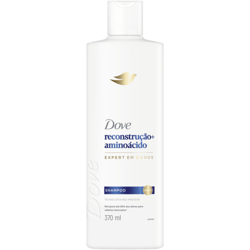 Shampoo Dove Reconstrução + Aminoácidos 370 ml
