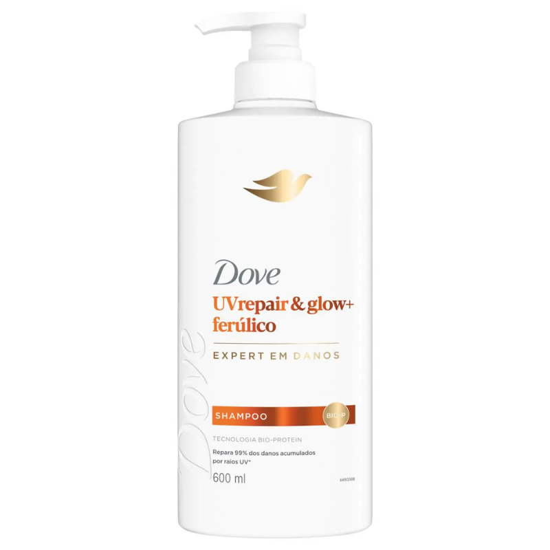 Shampoo Dove UV Repair & Glow + Ferúlico 600 ml
