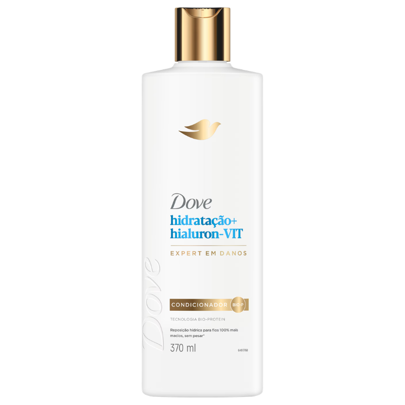 Condicionador Dove Hidratação + Ácido Hialurônico 370 ml