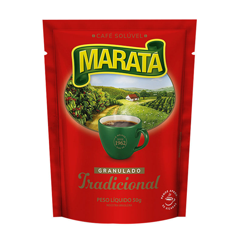 Café Solúvel Maratá 50g Granulado Tradicional