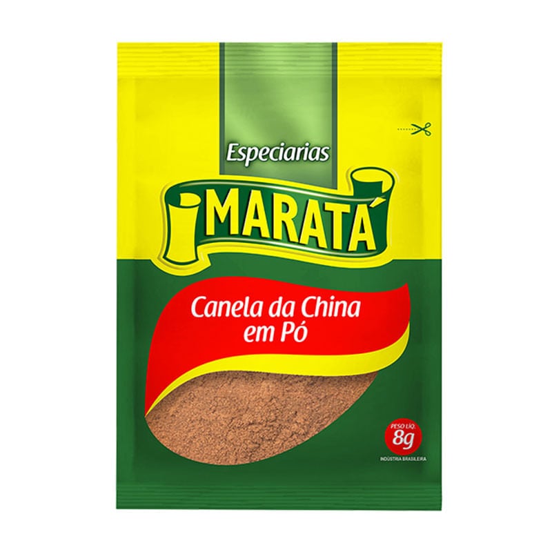 Canela da China  Maratá 8g em Pó