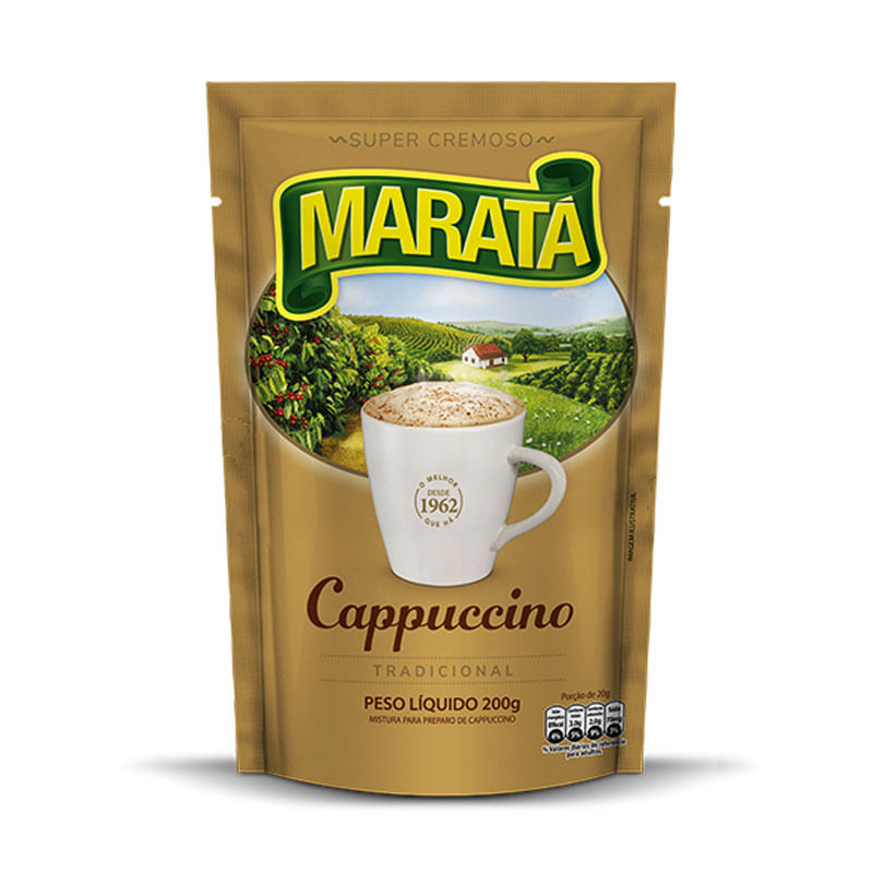 Café Capuccino Maratá 200g SH Tradicional