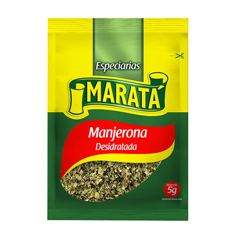 Manjerona Desidratada 5g Maratá