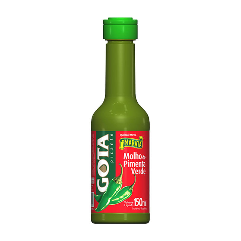 Molho Gota Maratá 150ml Pimenta Verde