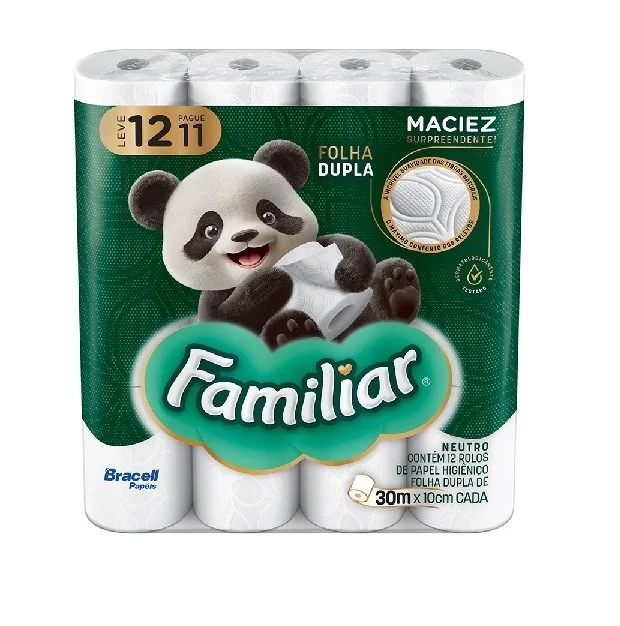 PAPEL HIG FAMILIAR SOFT 30M 12R
