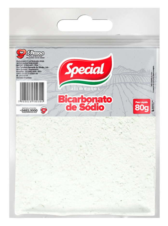Bicarbonato de Sódio Special 80g