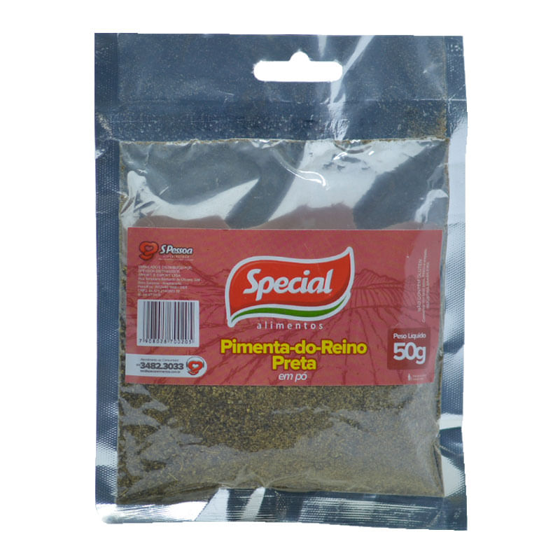 Pimenta do Reino em Pó Special 50g