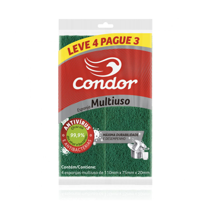 Esponja condor 1539 Pesada Leve4 Pague3