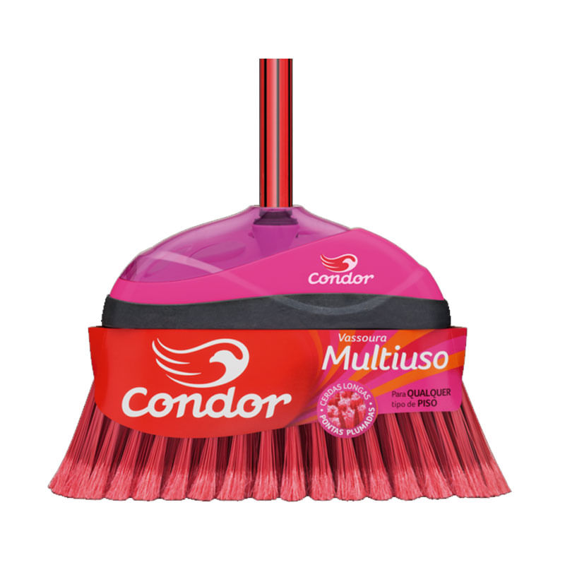 Vassoura Condor Multiuso V35 com Cabo