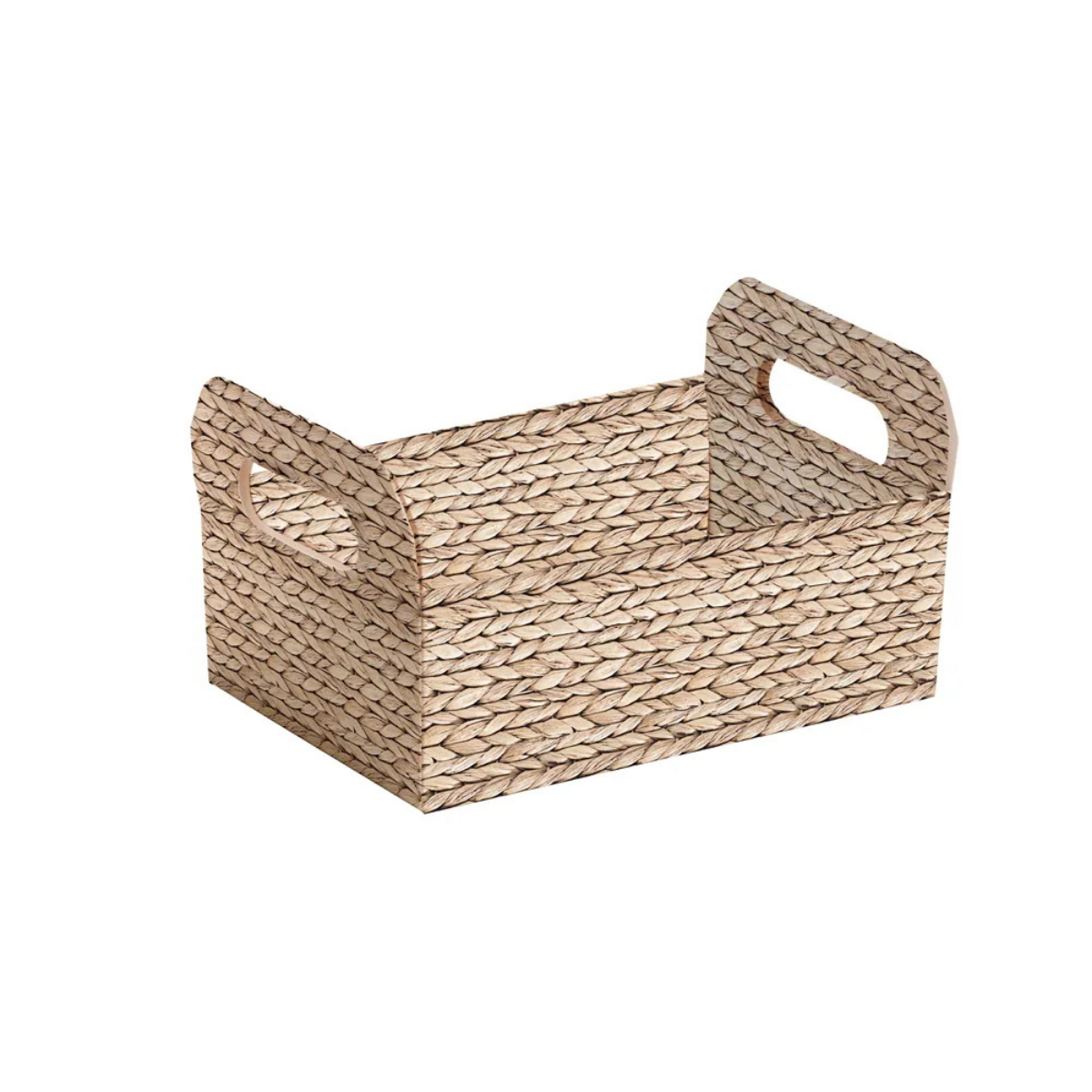 CAIXOTE CARTAO PALHA TRANCADA M 22X15X8