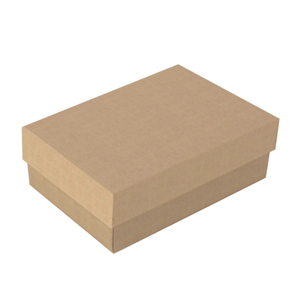 Caixa Retangular Com Tampa Petit P Kraft - 16x10x5,5cm