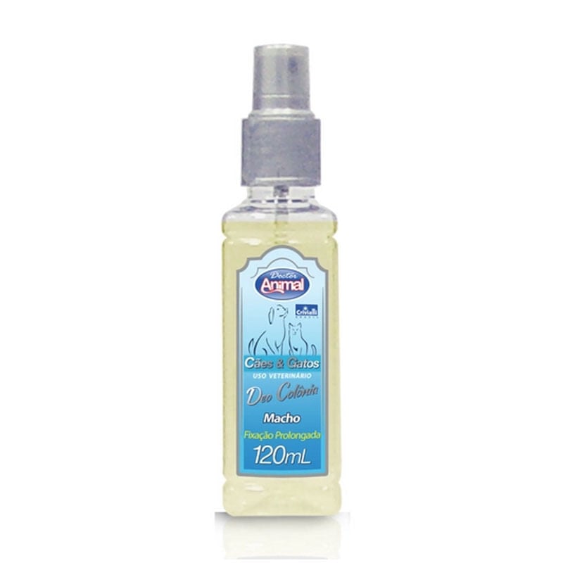 Deo Colônia Dr. Animal Macho 120ml