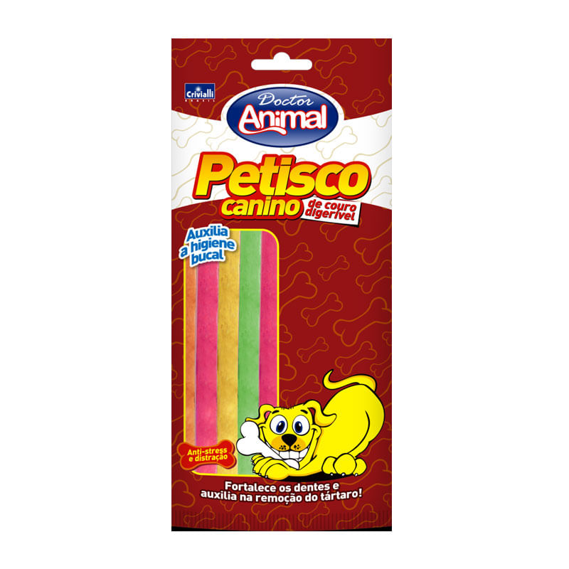 Palito Dr. Animal nº15 Colorido 5un