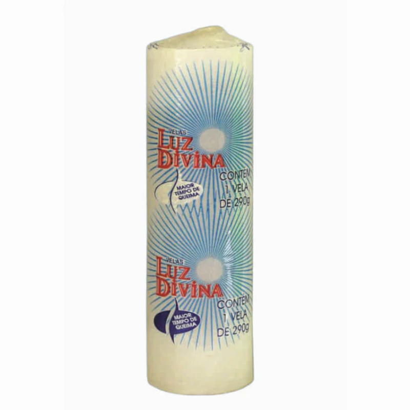 Vela Guanabara 7 Dias Luz Divina 270g Azul
