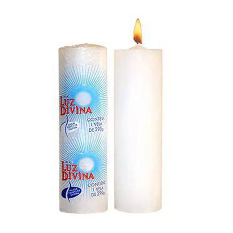 Vela Guanabara 7 Dias Luz Divina 270g Branca 