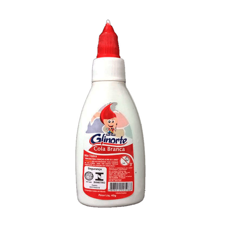 Cola Branca Glinorte 40g