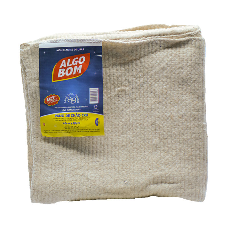 Pano de Chão Algobom 40X88cm Cru 