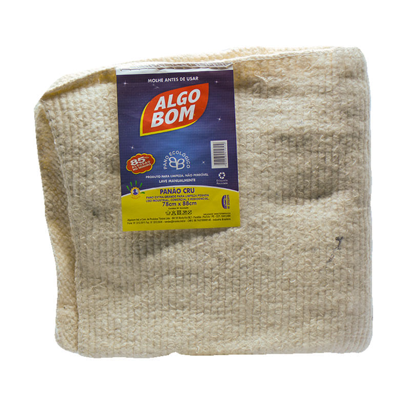 Pano de Chão Algobom 78X88cm Cru