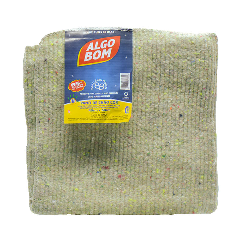 Pano de Chão Algobom 40X68cm Cru 