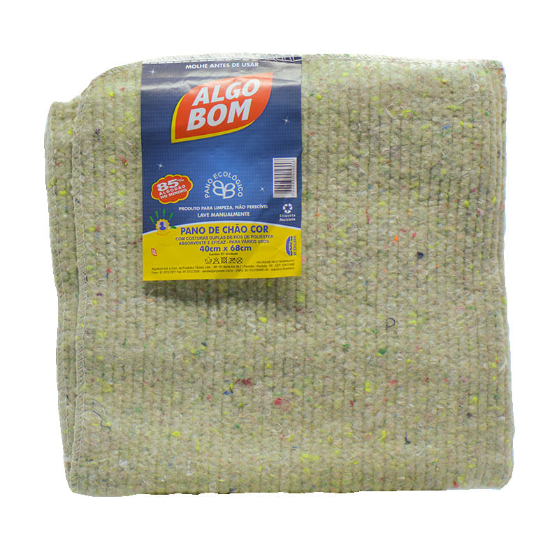 Pano de Chão Algobom 40X68cm Colorido