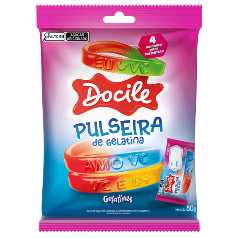 GELATINES DOCILE PULSEIRAS 60G