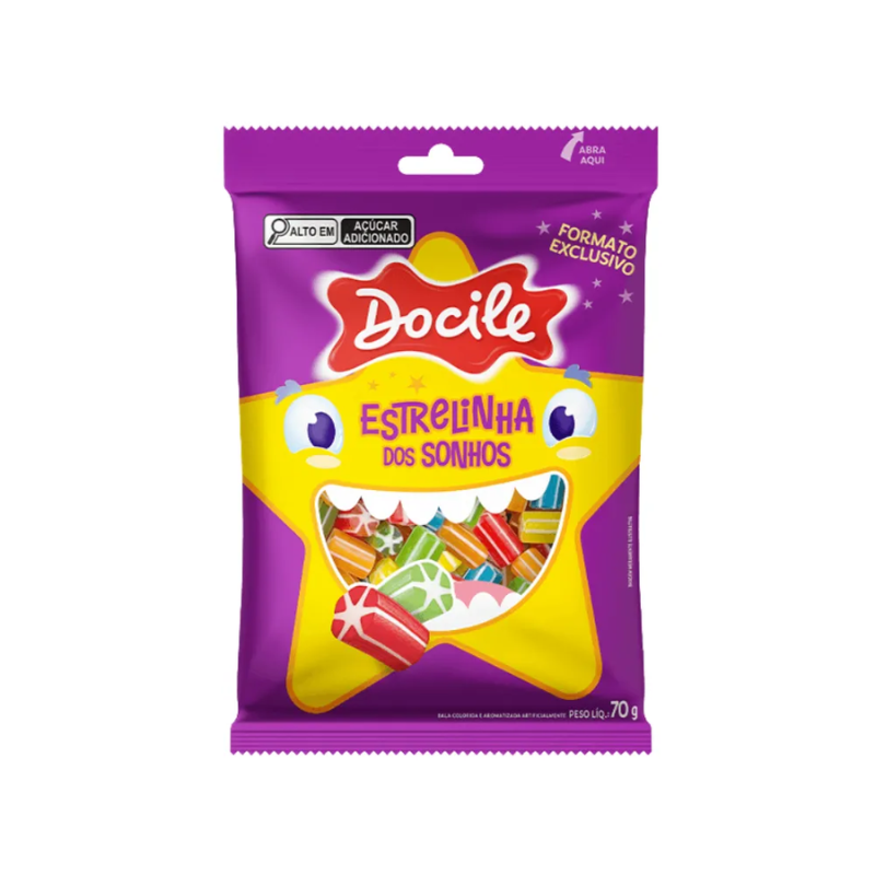 CANUDINHO ESTRELINHA BITES SIZE 70G