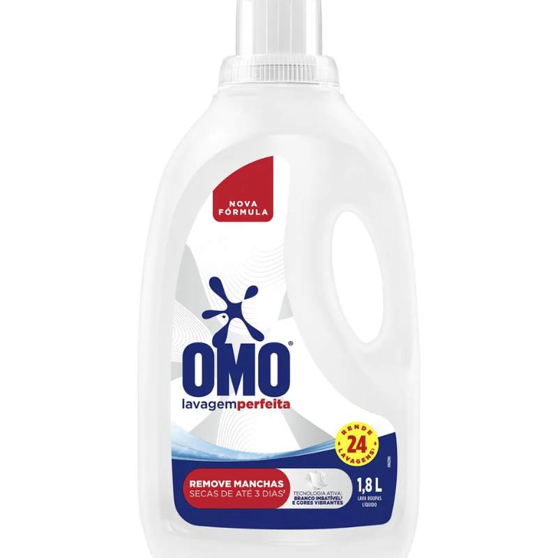 SABAO LIQUIDO OMO 1,8L LAVAGEM PERFEITA