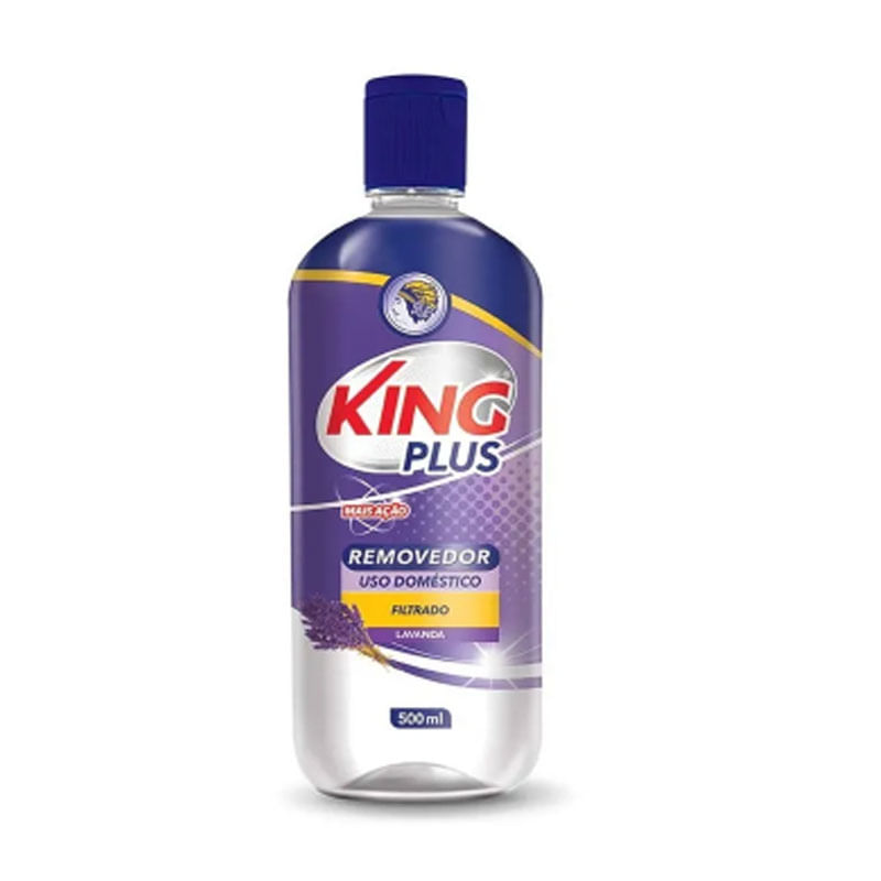Removedor Esmalte King 500ml Plus Lavanda