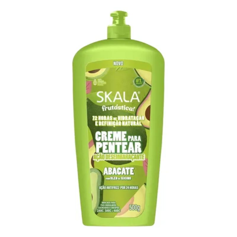 Creme Para Pentear Skala 500g Abacate
