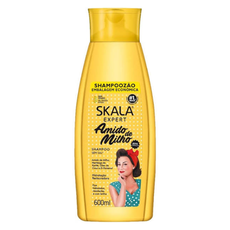 Shampoo Skala Amido de Milho 600 ml