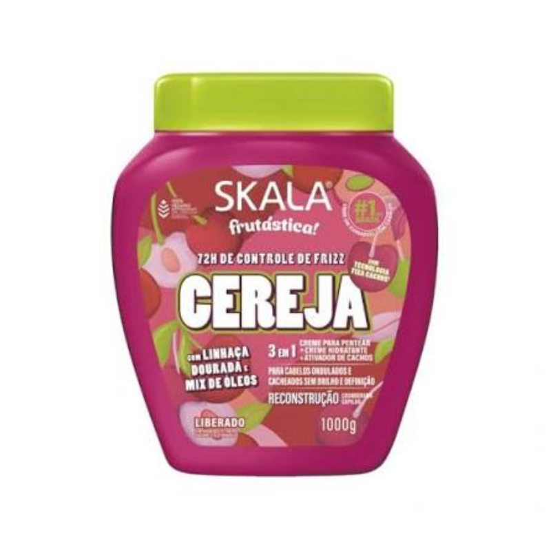 Creme de Tratamento Skala Cereja 1 kg