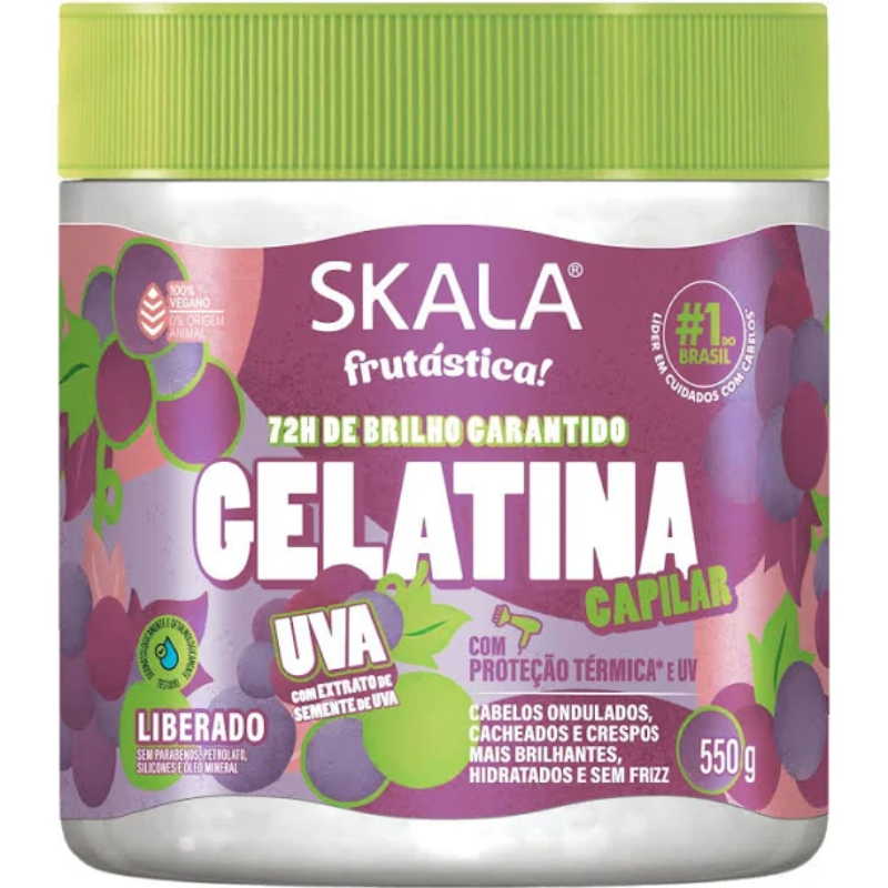 Skala Gelatina Capilar Uva 550 g
