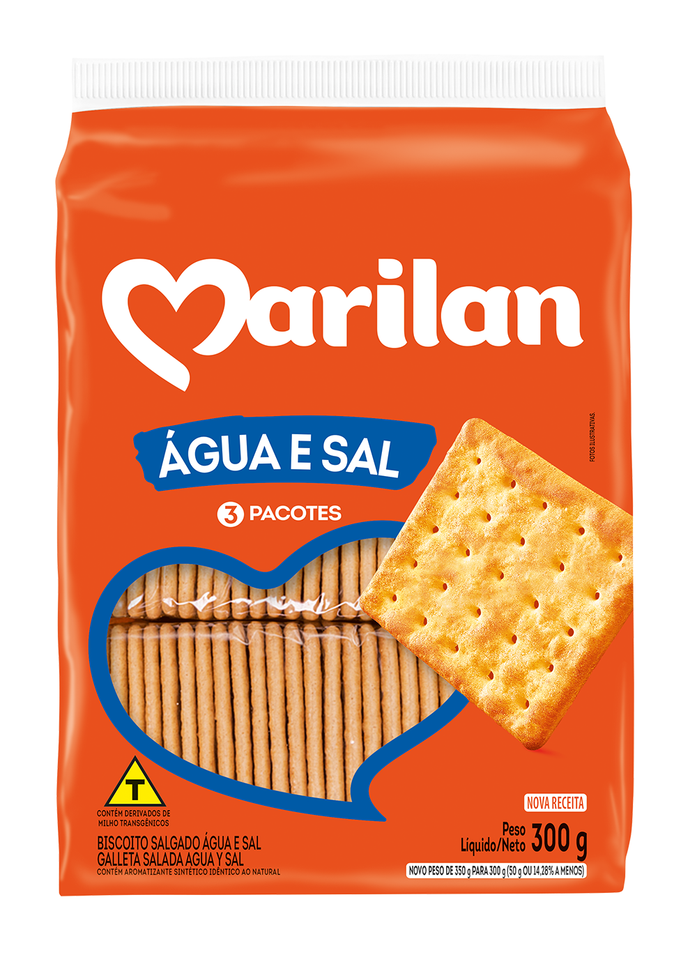 BISCOITO MARILAN C CRACK AG SAL 300G