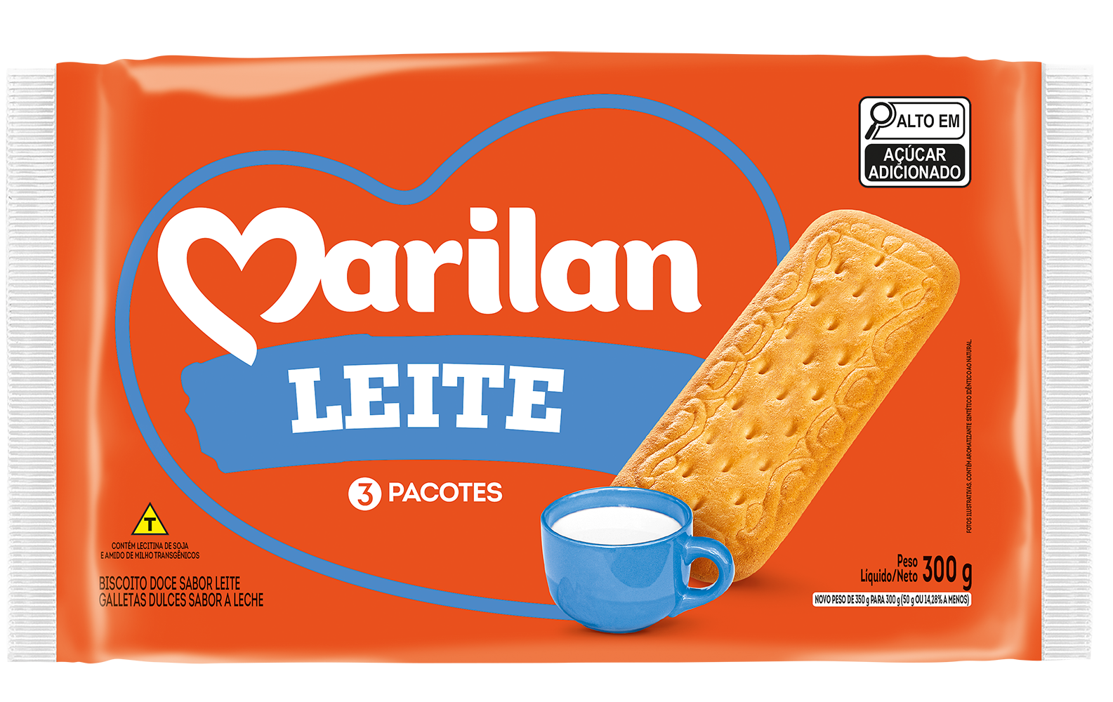 BISCOITO MARILAN MAIZENA 300G LEITE