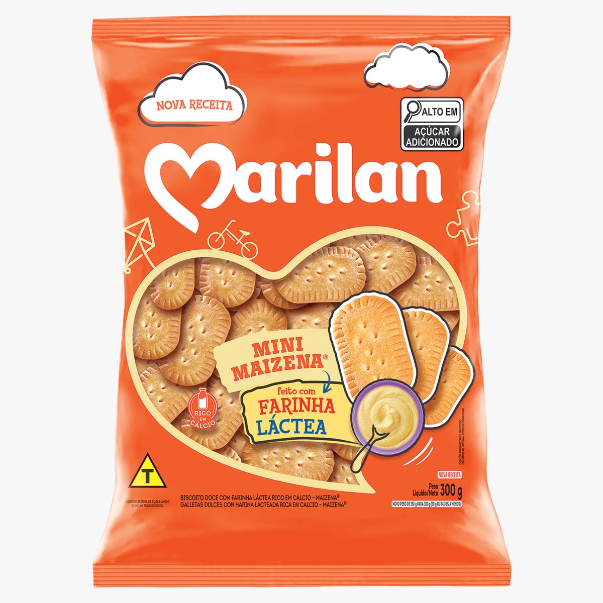 BISCOITO MARILAN MINI MAIZENA 300G