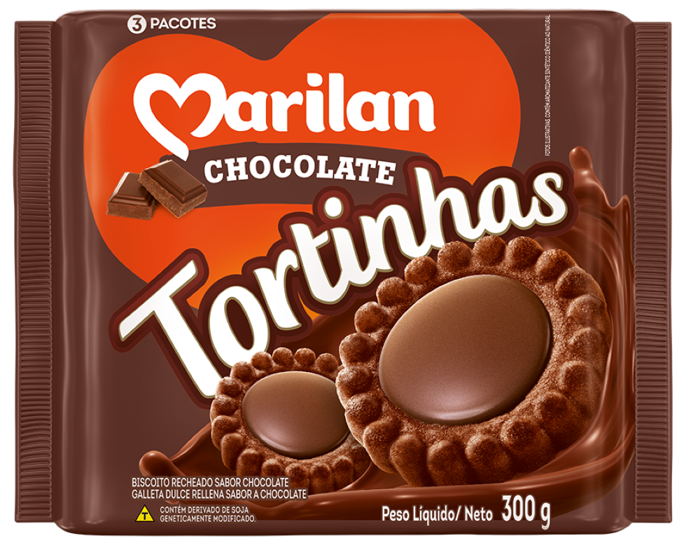BISCOITO MARILAN TORT 300G CHOC