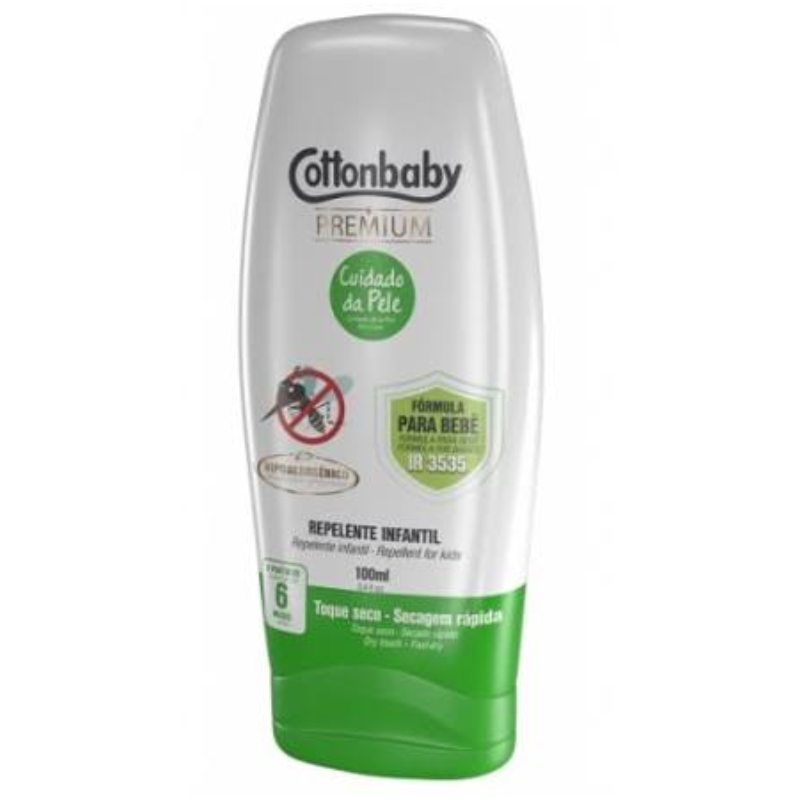 Repelente Cottonbaby Loção Premium 100ml