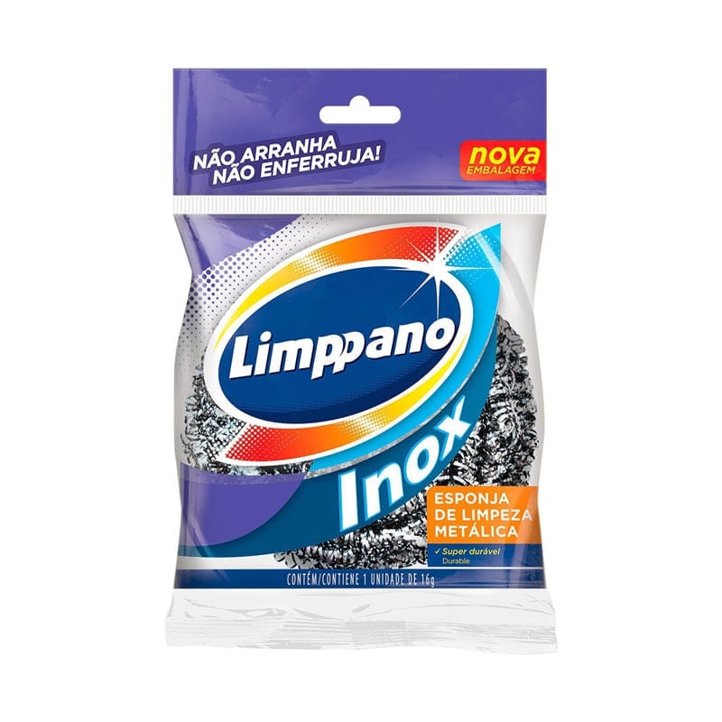 Esponja Limppano Aço Inox