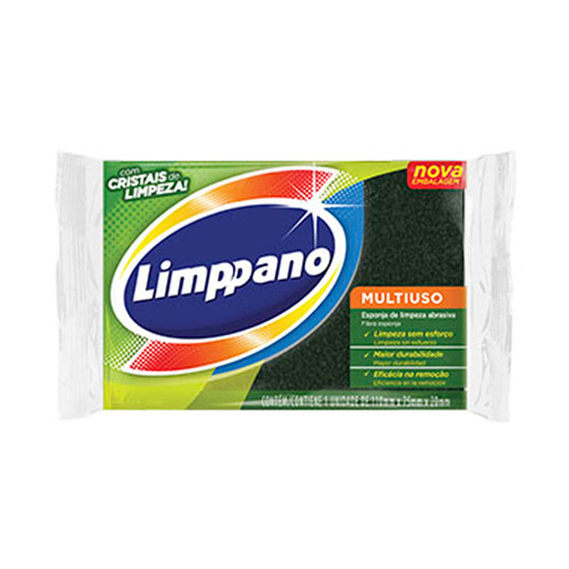 Esponja Multiuso Limppano Limpeza Pesada