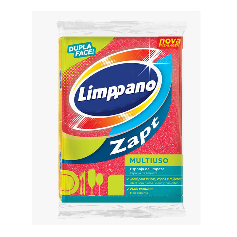 Esponja Limppano Zapt Dupla Face