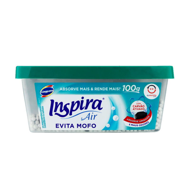 Evita Mofo Limppano Inspira Carvão Ativo 100g 