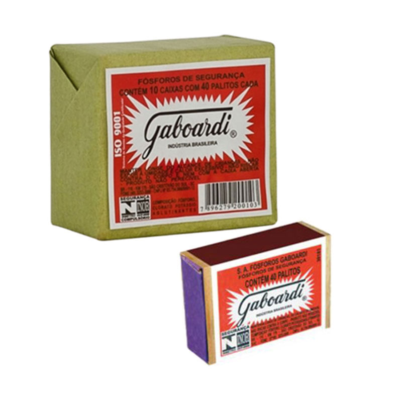 Fósforo Gaboardi Com 10un